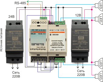 DDC420 4 Channel PWM Signal Amplifier