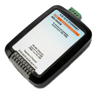 MDL44EM-U 4 channel dimmer regulator 0-10V, PWM