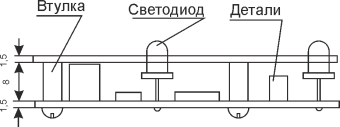 PCL018R 18 channel indicator module